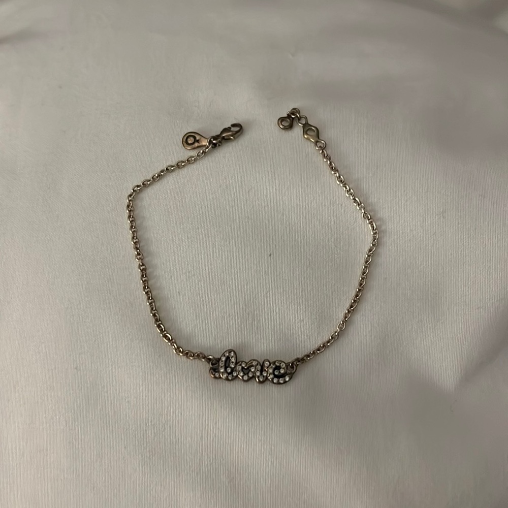 Pandora gold love bracelet